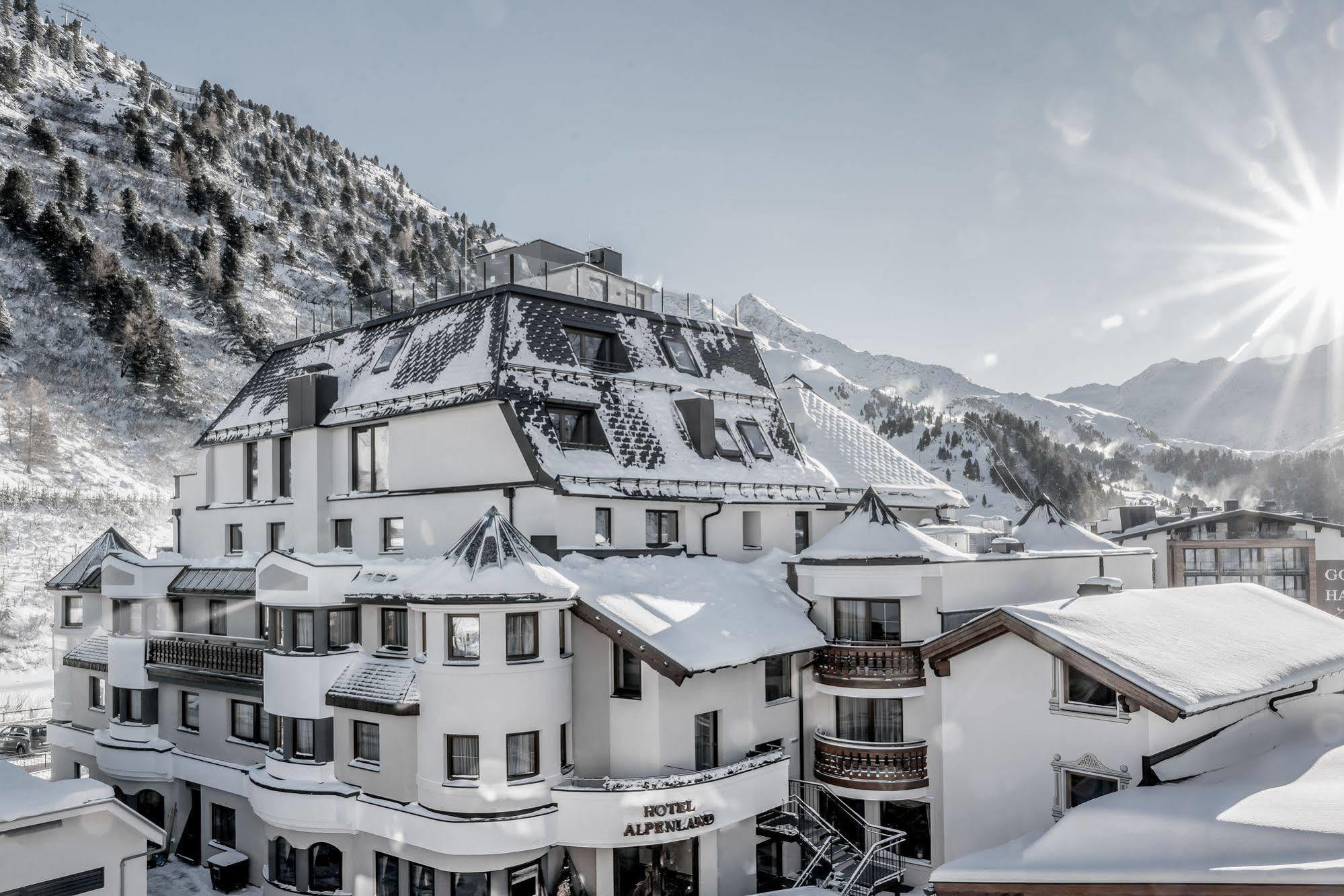 Hotel Alpenland Обергургл Екстериор снимка